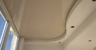 Натяжной потолок на балкон Сегежа, цена 6158 руб.
