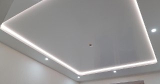 Светодиодные натяжные потолки Сегежа, цена от 1540 руб.